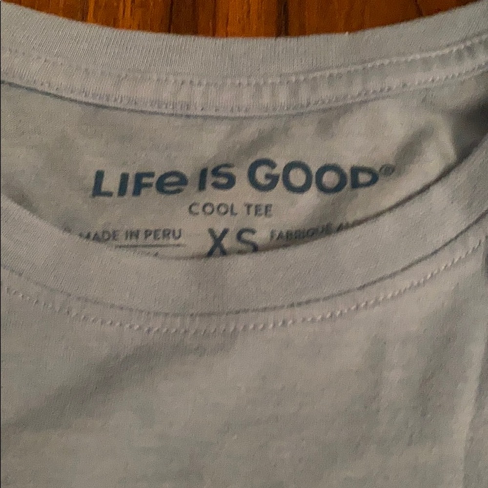 Life is good sea la vie t shirt - Picture 3 of 4